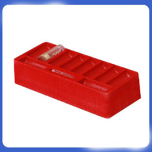 Factory Supply PS Bright Red Flocked Blister Inner Trays for Health Care Products & Cosmetics, Red Blister Trays & Paper Box Linings