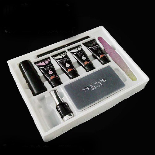 Factory Custom Milky White PS Eco-Friendly Blister Inner Tray for Gift Sets & Paper Box Lining